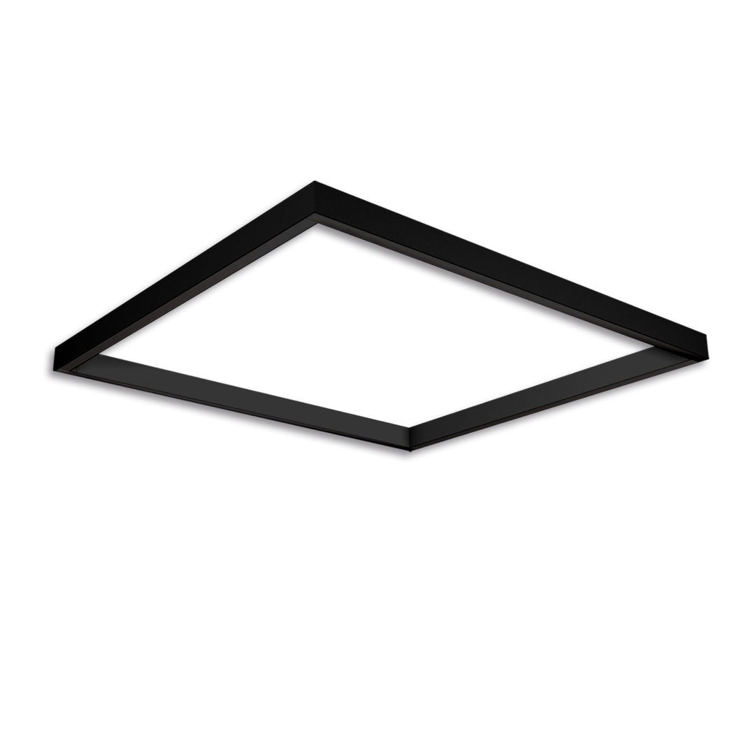 Track48 light frame H50, inner dimensions 900x1000mm, black, excluding transformer, excluding mounting clip/cable attachment.
