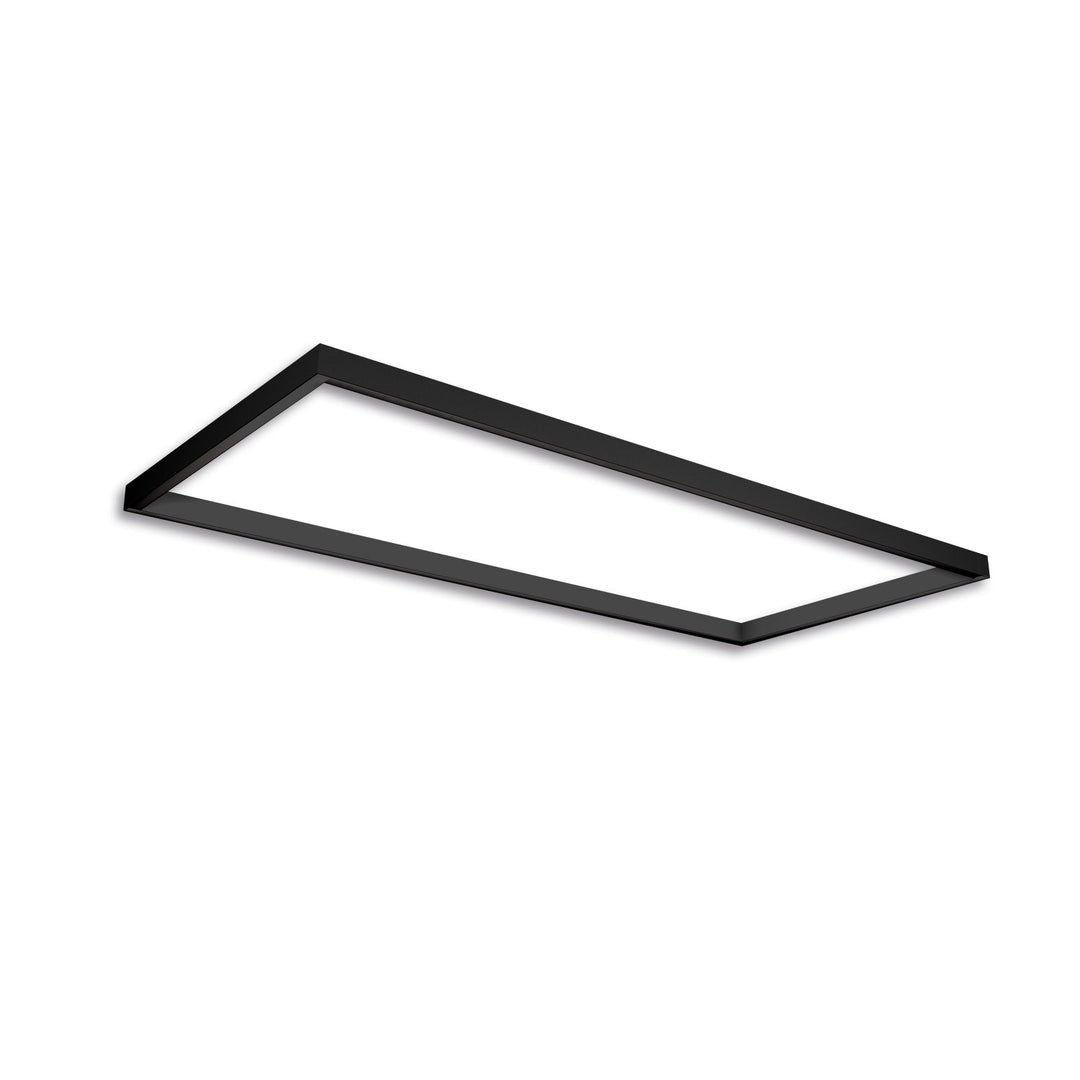 Track48 light frame H50, internal dimensions 592x1500mm, black, excluding transformer, excluding mounting clip/cable attachment.