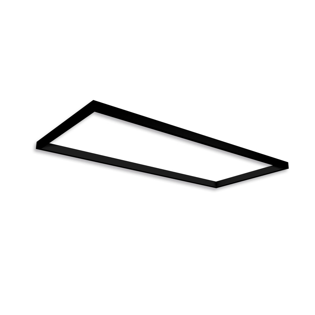 Track48 light frame H50, internal dimensions 592x1500mm, black, excluding transformer, excluding mounting clip/cable attachment.