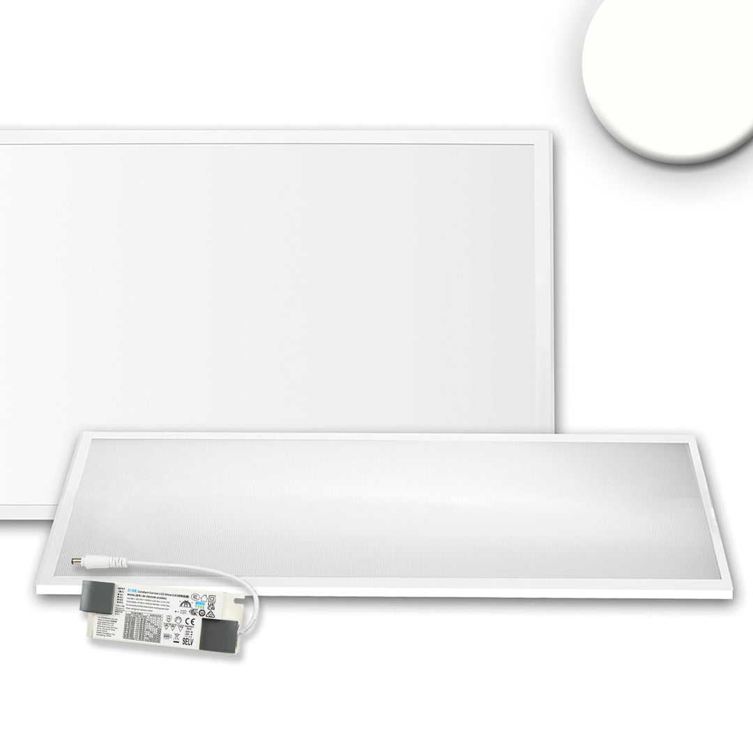 LED Panel Professional Line 308x1550mm, UGR<19 4H/8H, 36W, RAL9016, neutral white, PowerSwitch 21-40W