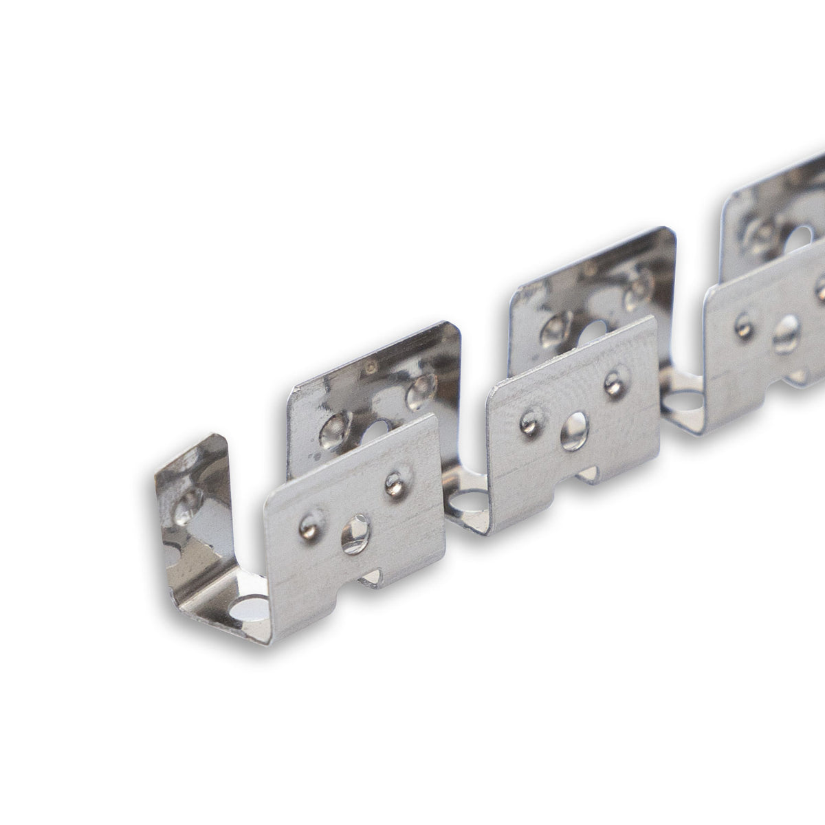 LED surface-mounted profile, anodized, toothed and flexible, for NEON Flexband B04H08, 100 cm