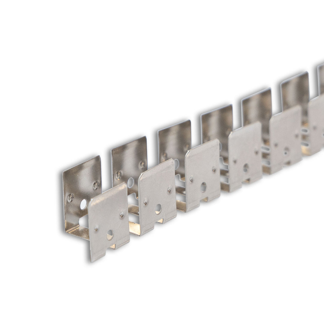 LED surface-mounted profile, anodized, toothed and flexible, for NEON Flexband B16H16, 100 cm