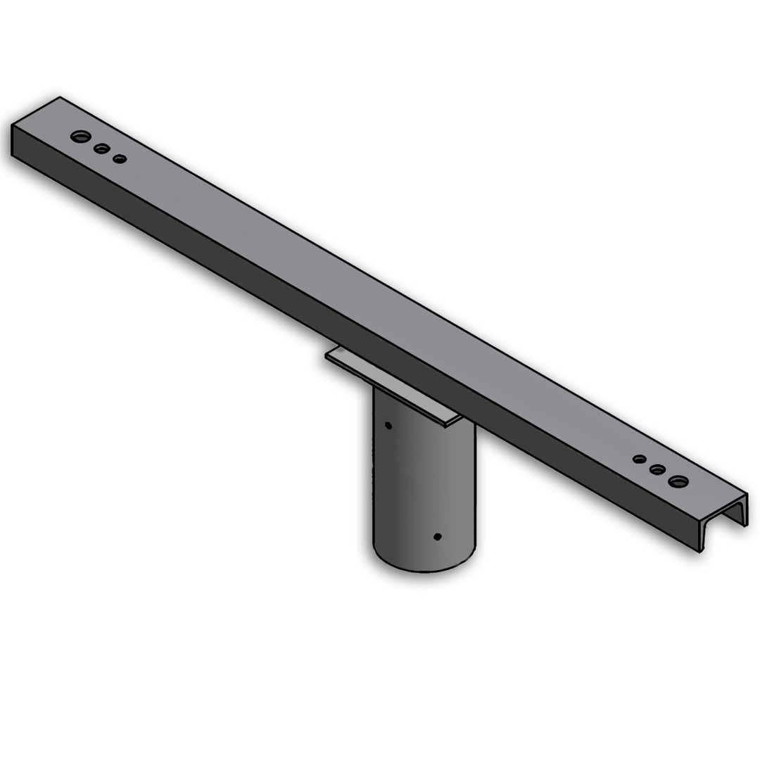 Traverse mit Zopfmaß 89/108mm für 2 Fluter