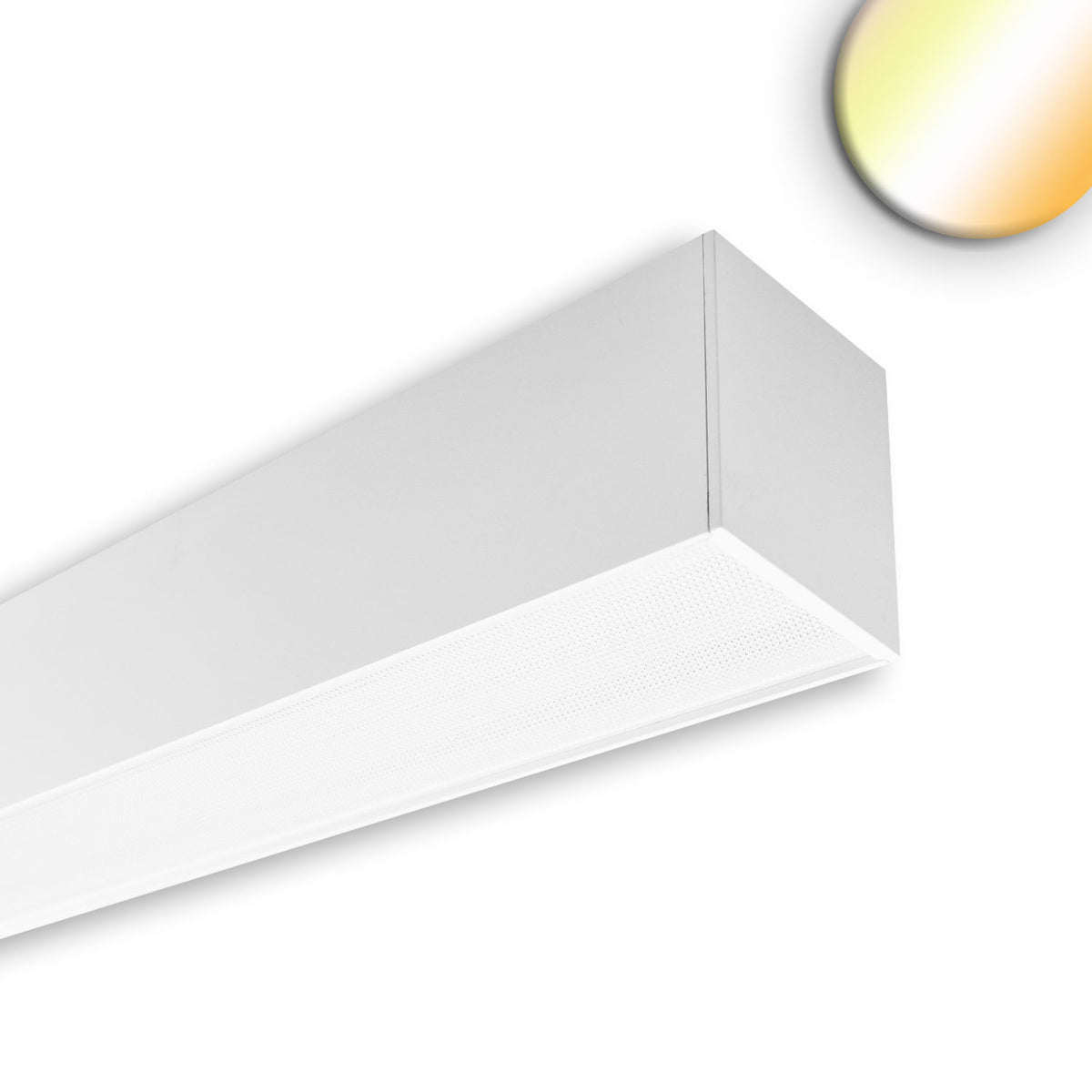 LINKLINE50 LED Aufbau/Hängeleuchte, 60cm, 15W, UGR<19 2H|2H, weiß, 3000|4000K, DALI dimmbar