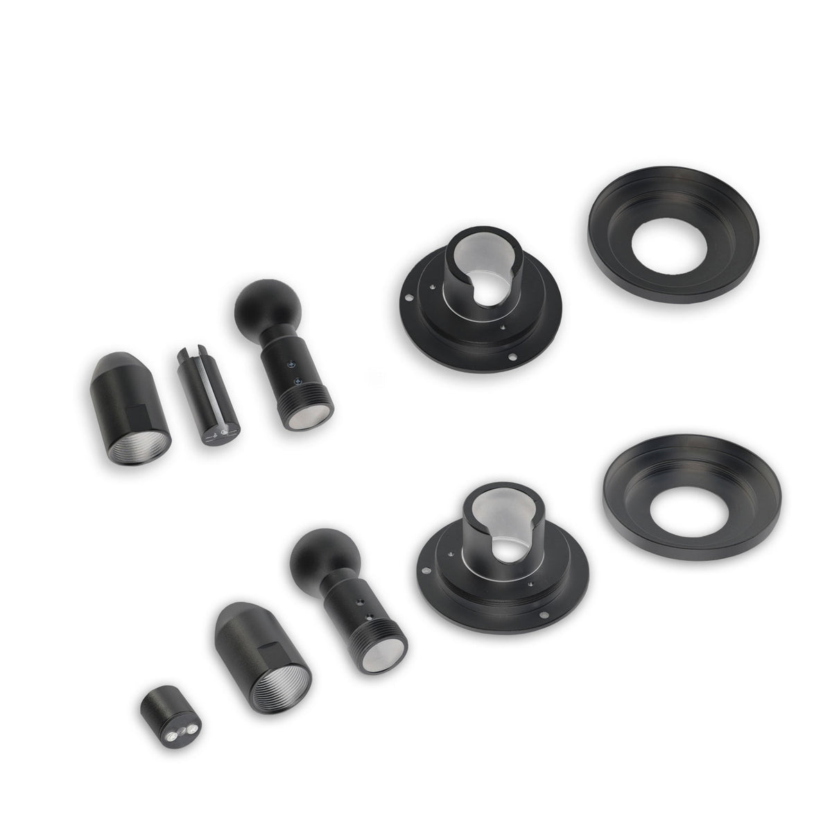 SKYFLEX LED Spannsystem (SET ohne Stahlband), schwarz