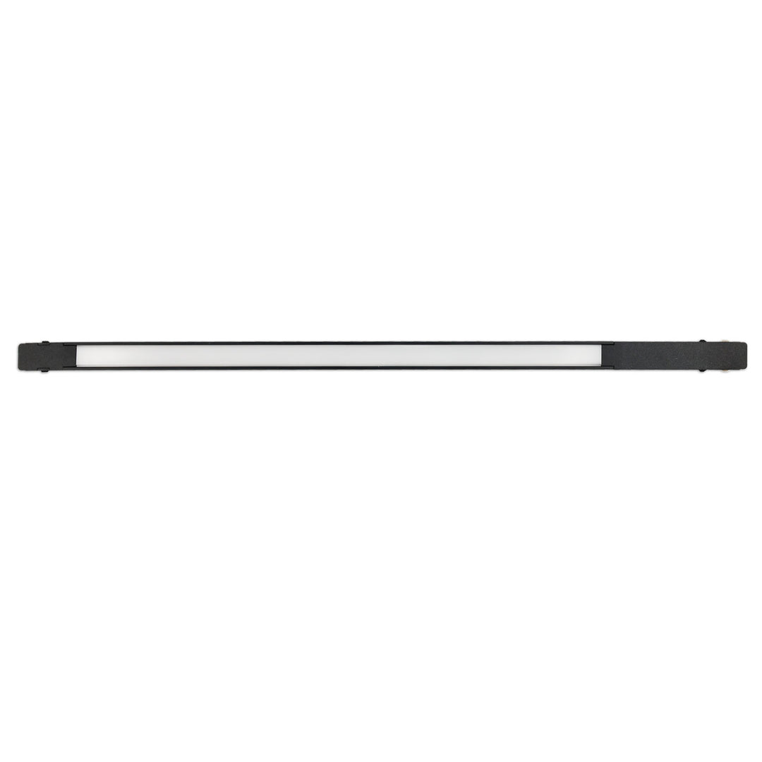 Track48 Mini Linear light, black, 42cm, 10W, prismatic, 48V DC, 4000K, CRI90, Line+