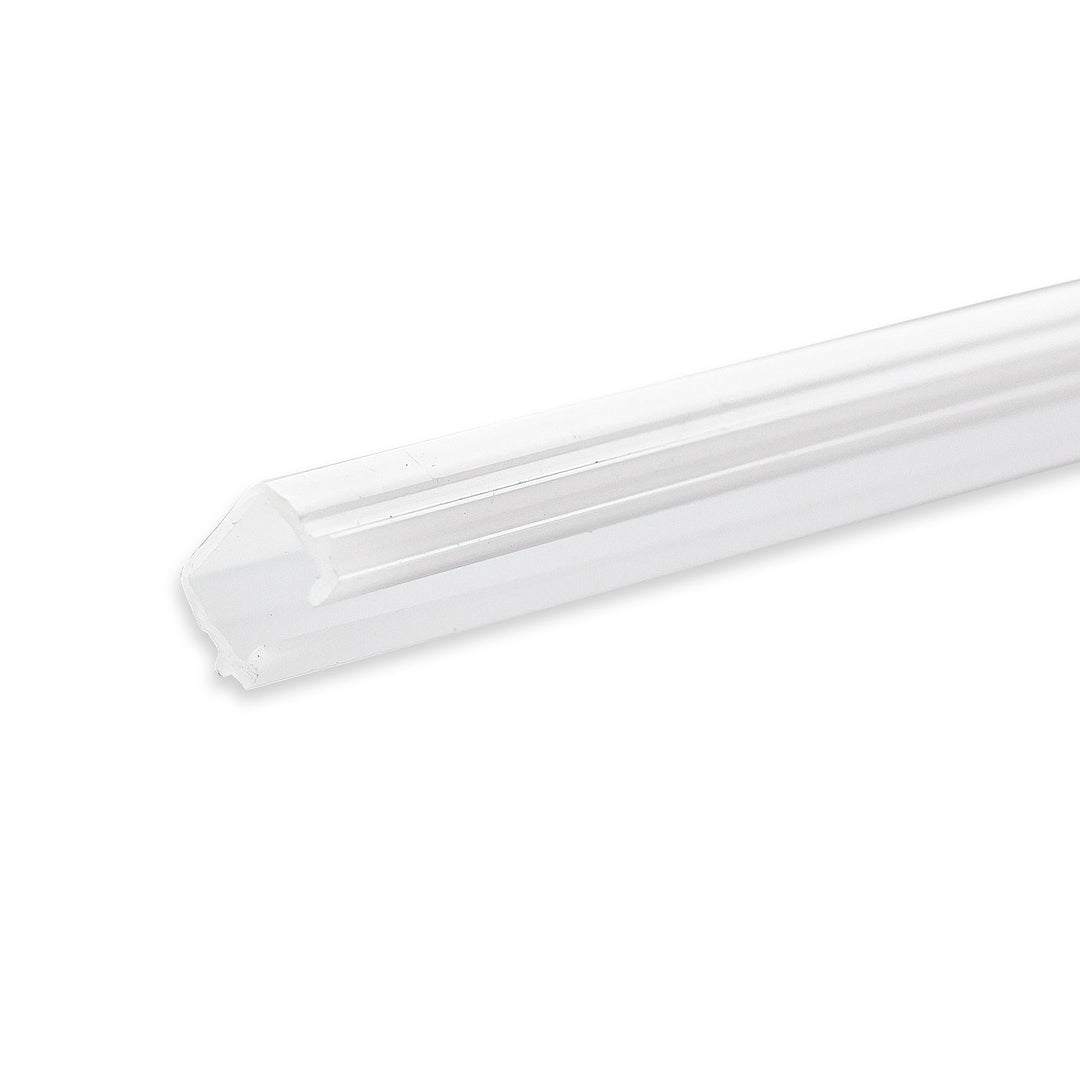 Opal curtain inlay, inner dimensions W=9.7 H=6.5mm, slit 6mm, 200cm