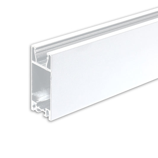 Gardinenprofil Curtain10 ONE HIGH, weiß RAL 9010, 200cm