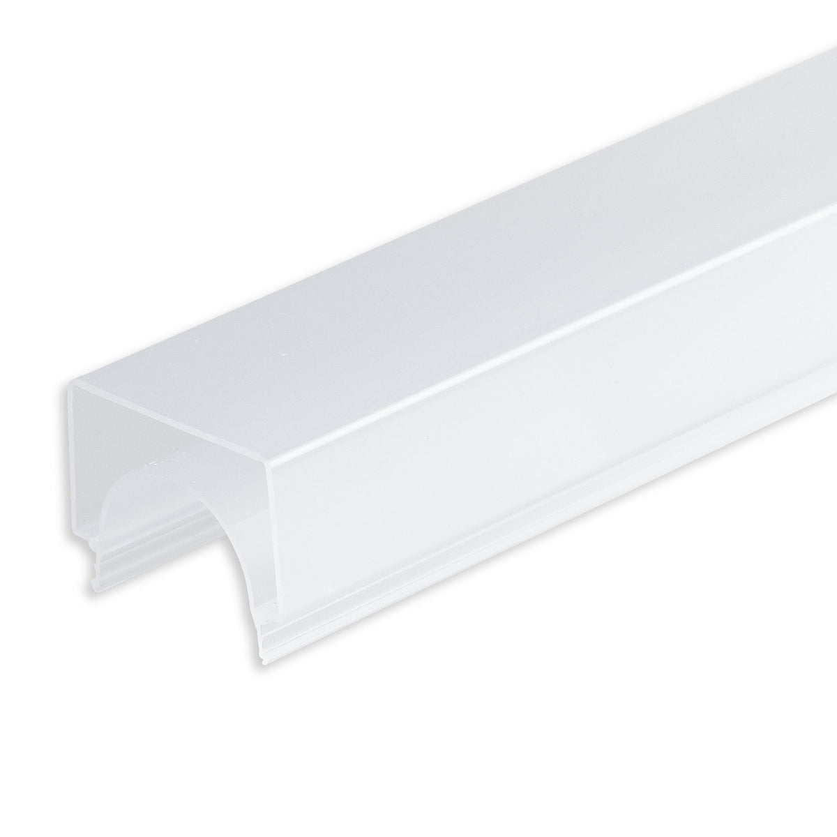 Cover COVER68 opal+, U-shape for profile HALON and LAMP30 V1+V2, 200cm