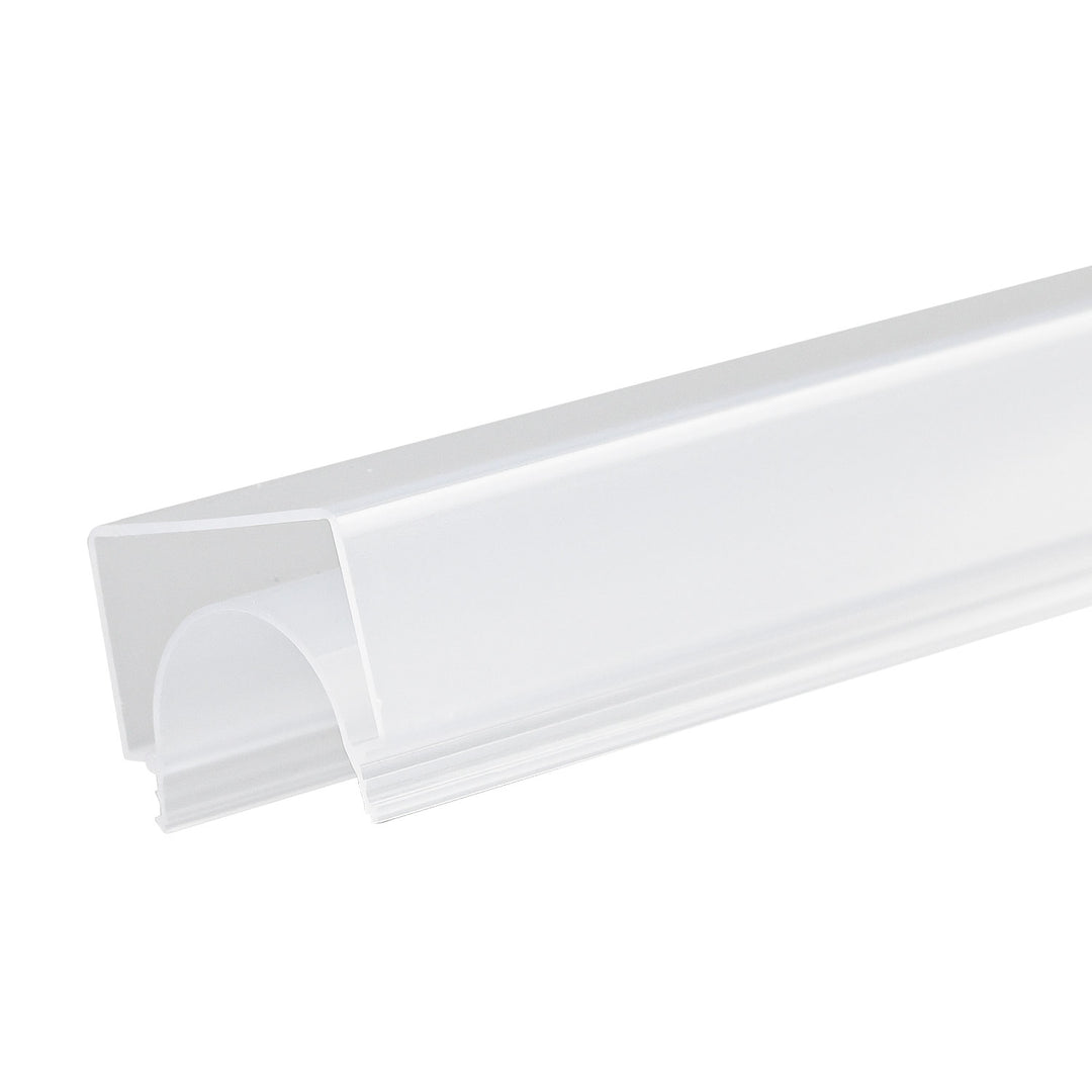 Cover COVER68 opal+, U-shape for profile HALON and LAMP30 V1+V2, 200cm