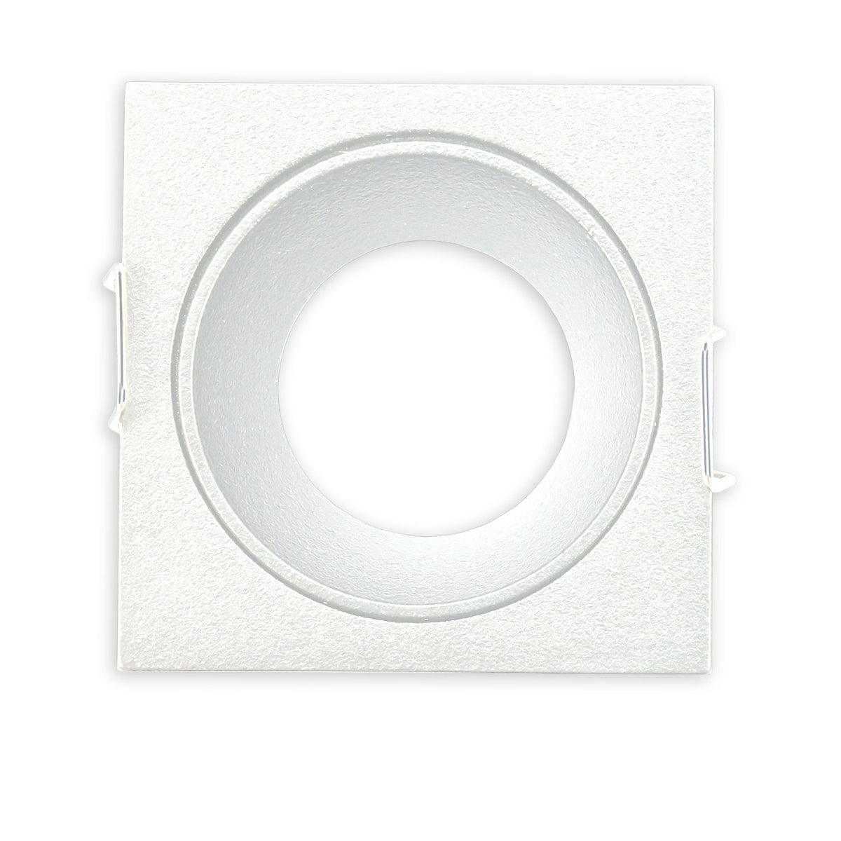 Mounting frame for MR11/GU10 mini spotlights, square, white