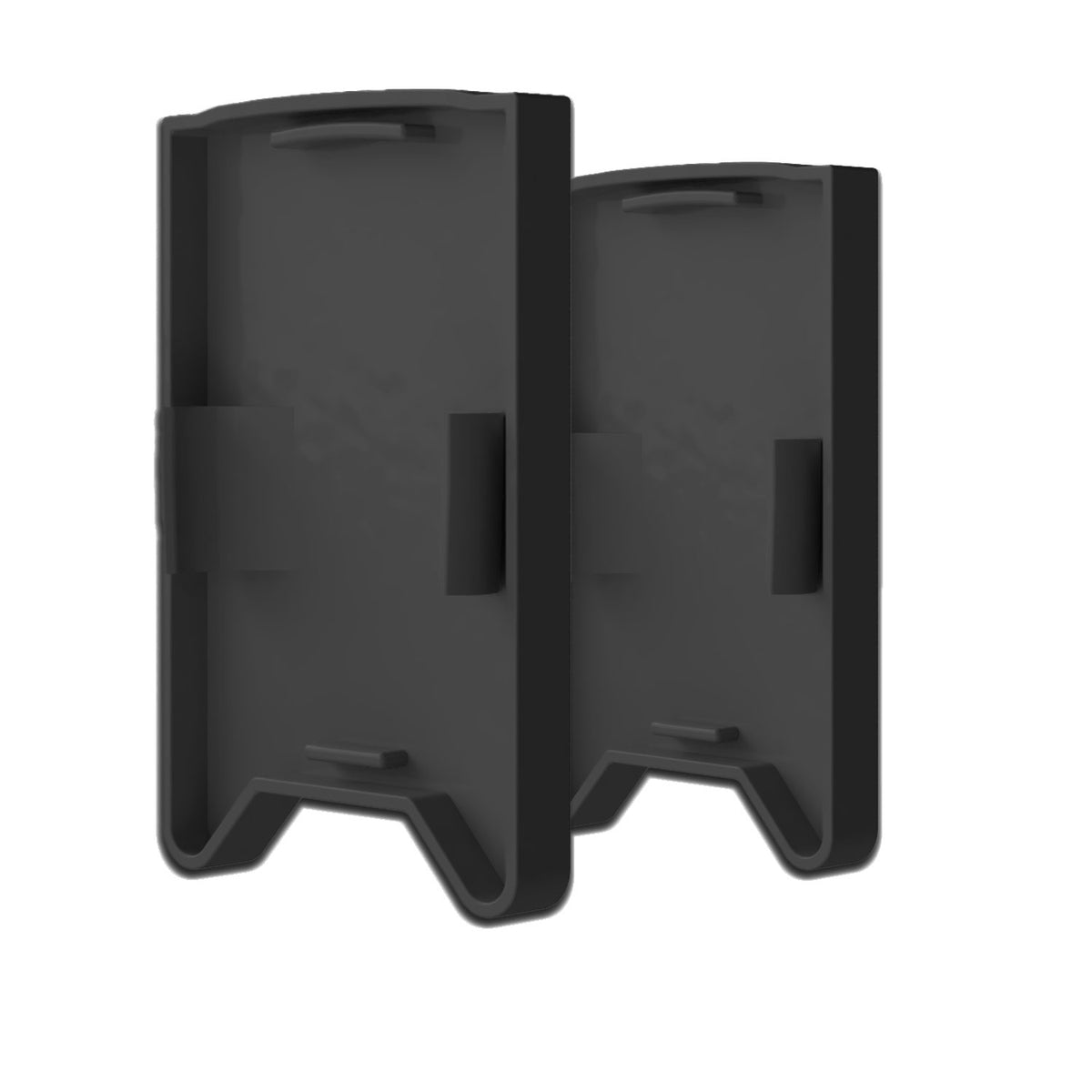 Endkappe EC119 mit Lichtfalle, schwarz für Leuchtenprofil HALON mit Cover C29/C61, 2 Stück