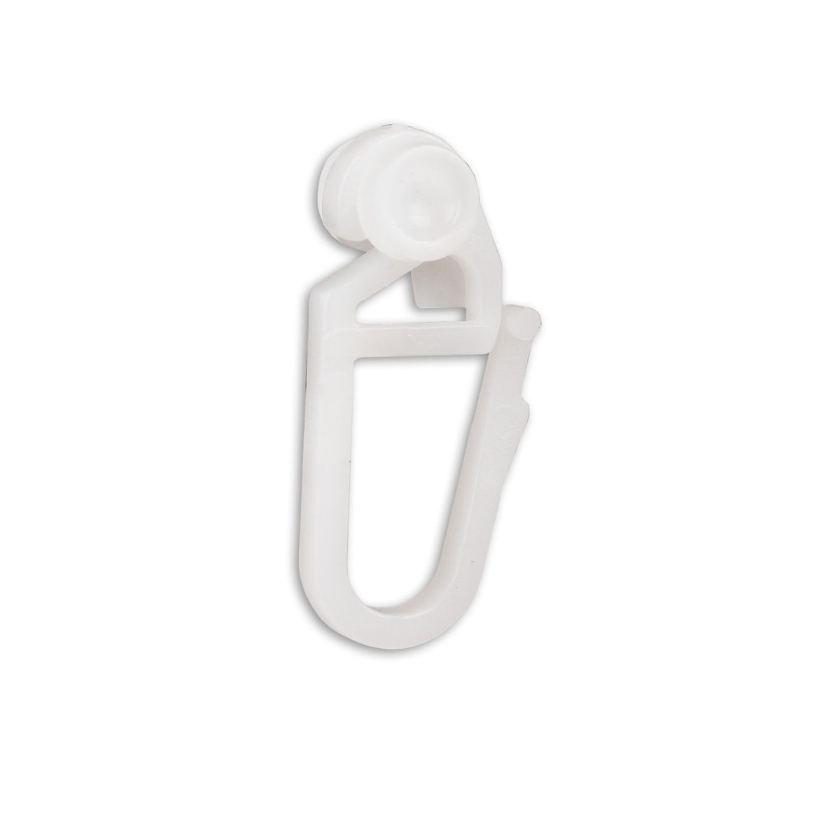 Roller gliders with curtain hooks for curtain inserts, 6mm, 100 pieces