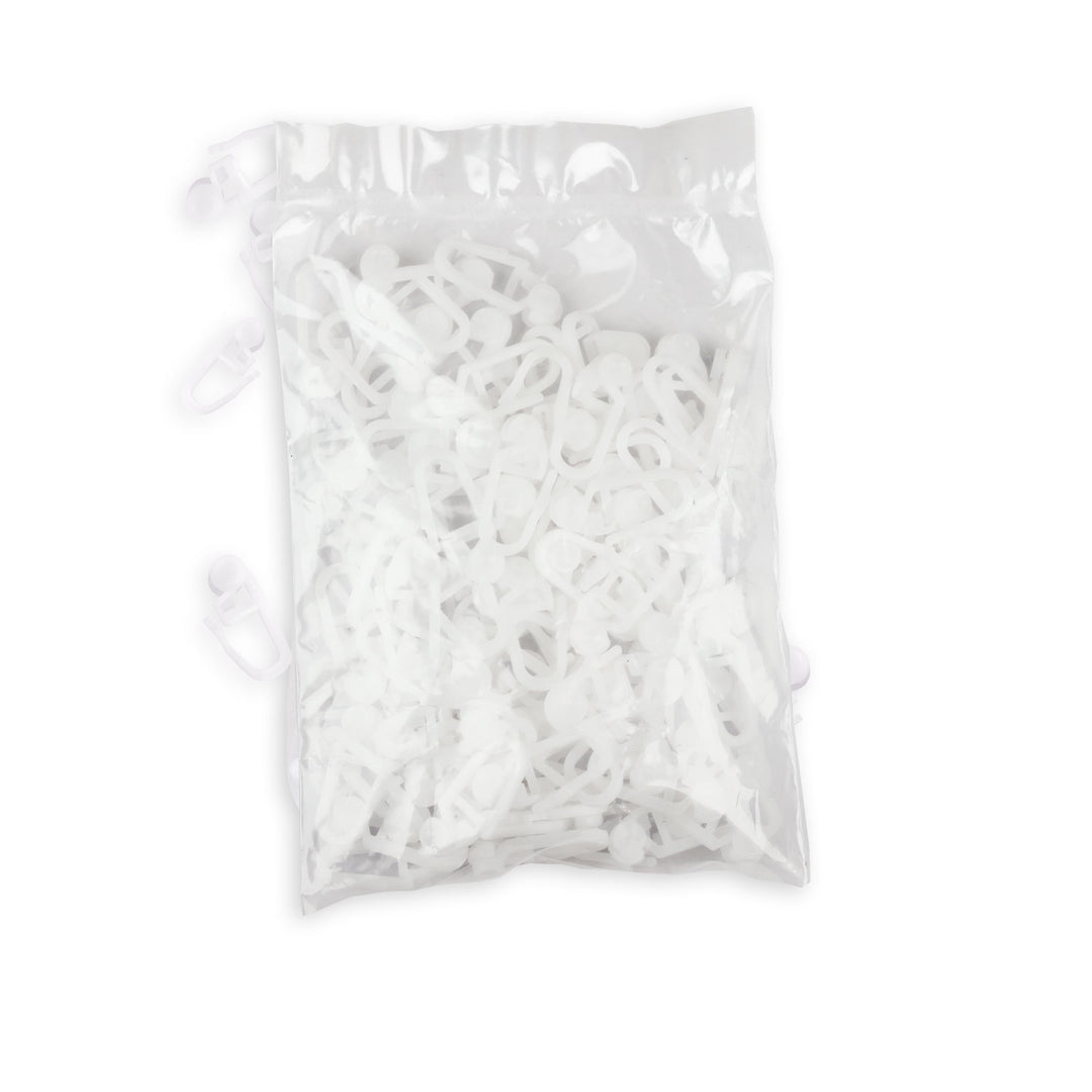 Roller gliders with curtain hooks for curtain inserts, 6mm, 100 pieces