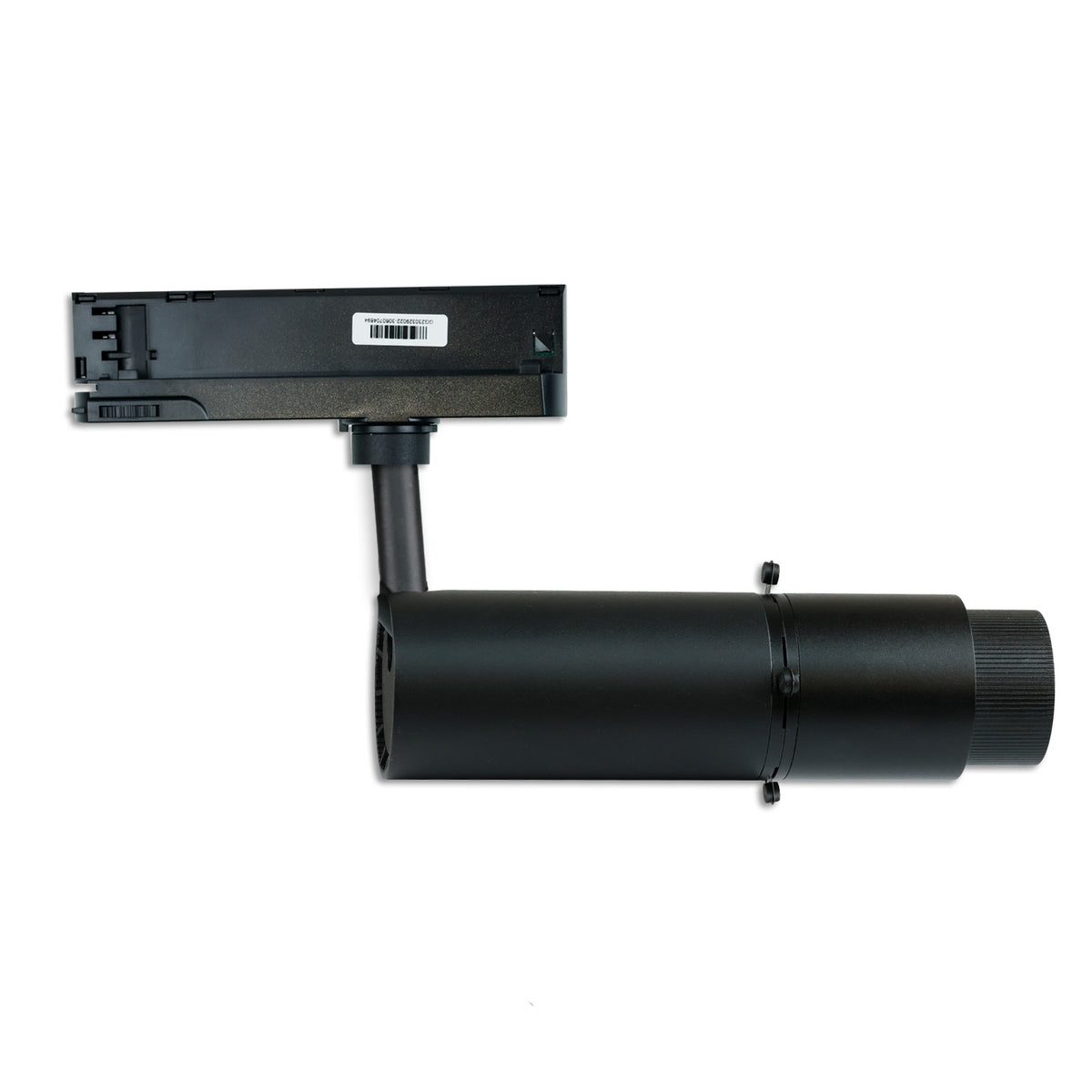 3-phase track contour spotlight SHAPE, 20W, 30° matte black, 4000K, CRI90, DALI dimmable