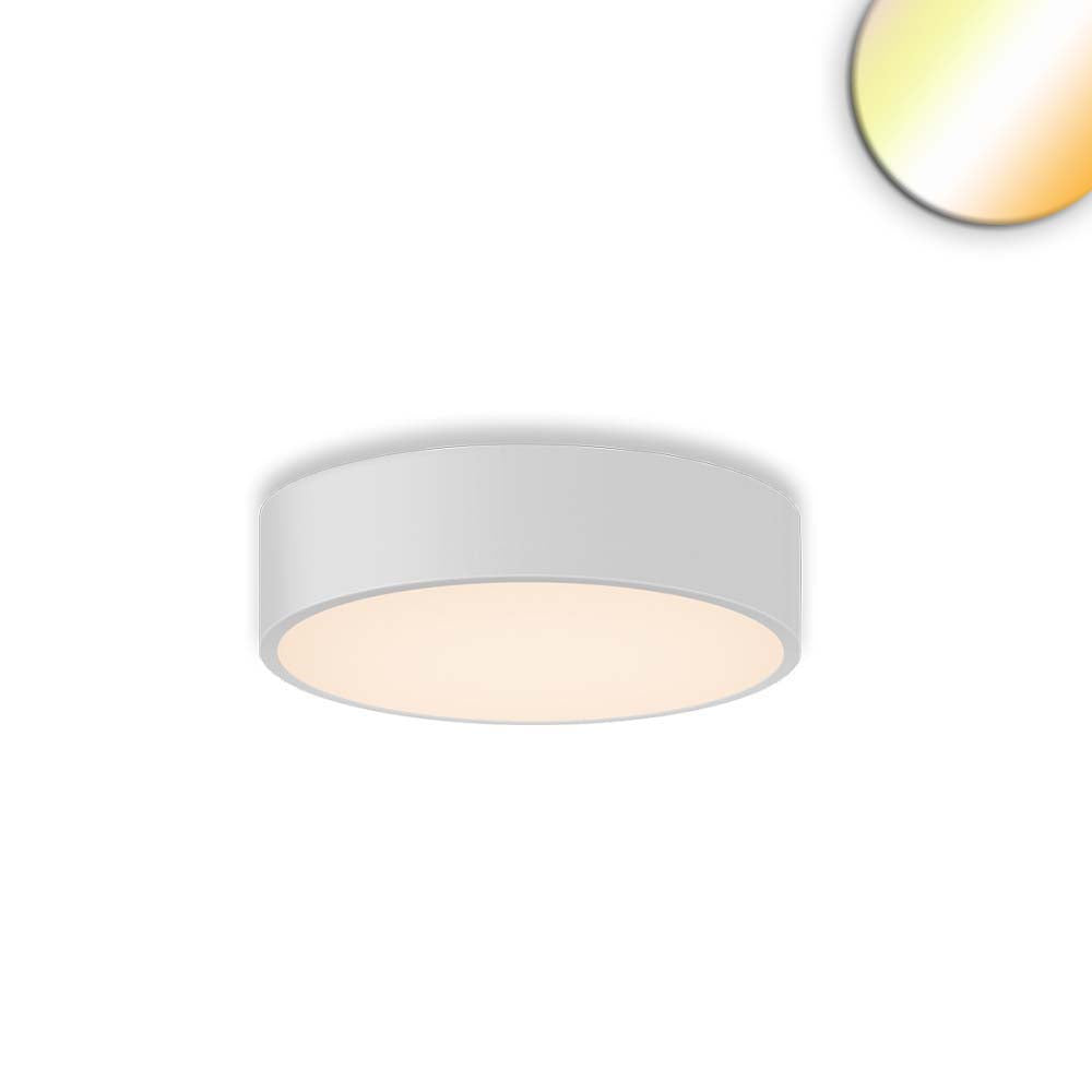 LED ceiling light UGR<19 2H, white, 30W, IP42, DN400, ColorSwitch 2700|3000|4000K, DALI dimmable