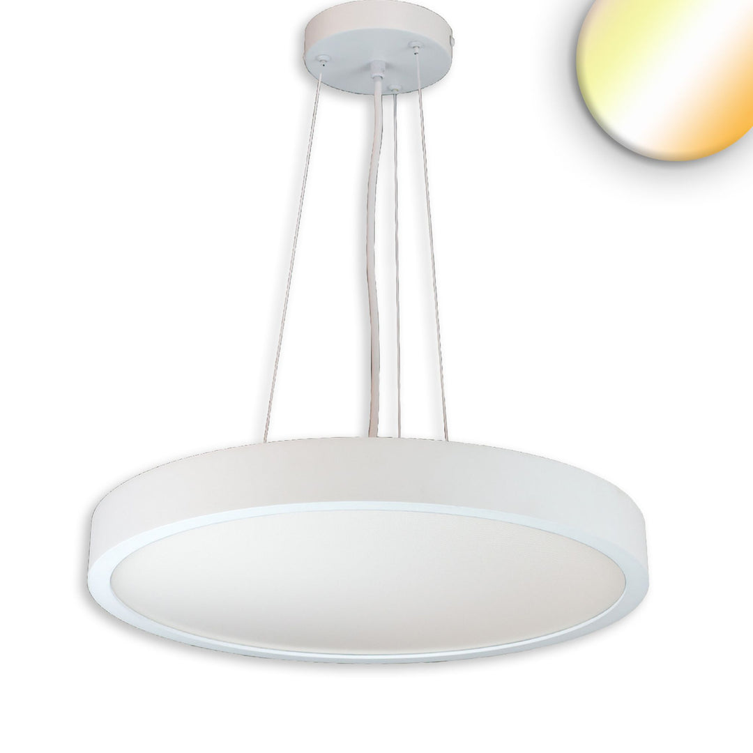 LED pendant light UGR<19 2H, white, 80W|100W+8W, IP42, DN1000, 2700|3000|4000K, dimmable, Up&amp;Down