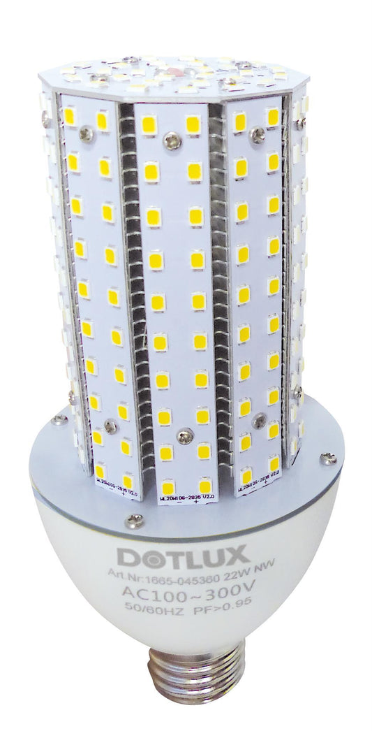 DOTLUX LED-Strassenlampe RETROFITnano E27 18W 3000K