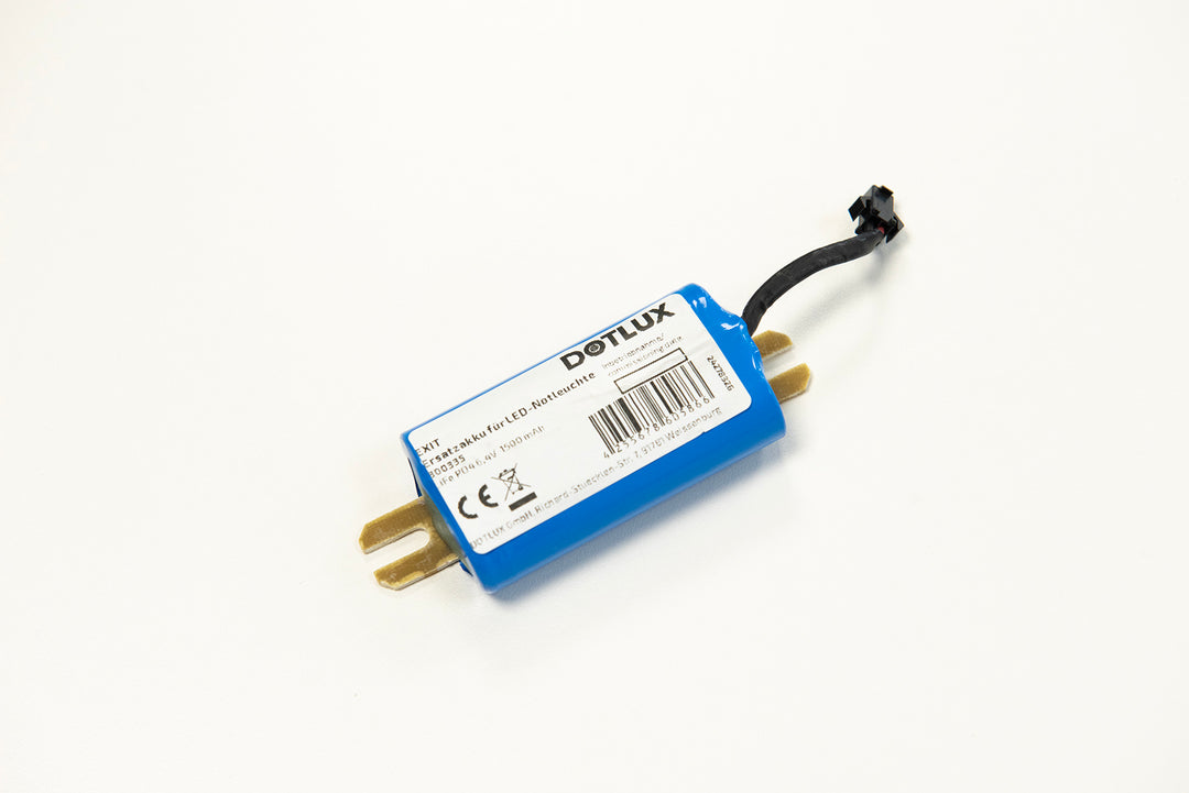 DOTLUX replacement battery for DOTLUX SURFACEsensor-exit Art. 4932-0FW120 and 4932-199120