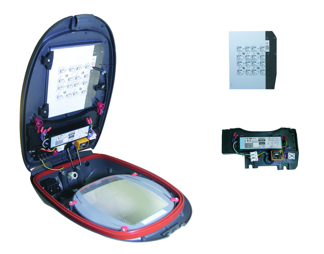 DOTLUX LED street light BELUGAmini 19-38W 4000K SKII 10m cable without pole adapter
