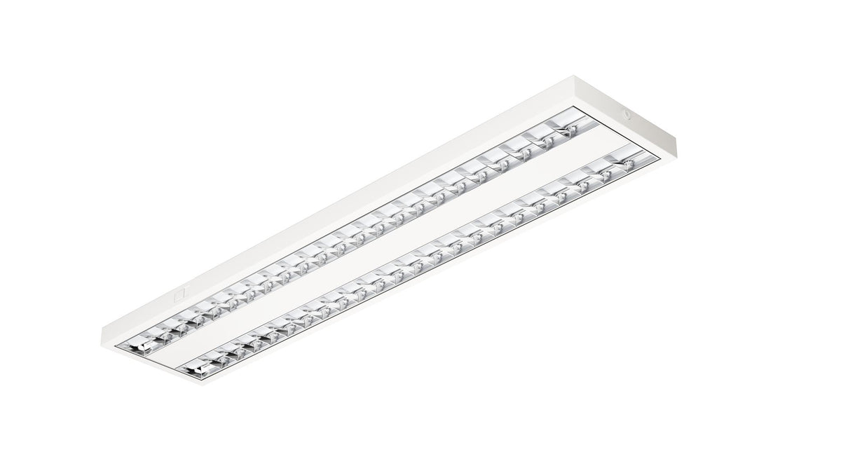 DOTLUX LED-Aufbauleuchte GRIDlong max. 48W 1495x295mm POWERselect 4000K UGR<16