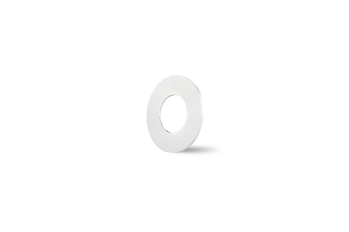 DOTLUX decorative ring for MULTI and MULTIsun, round, brushed aluminum
