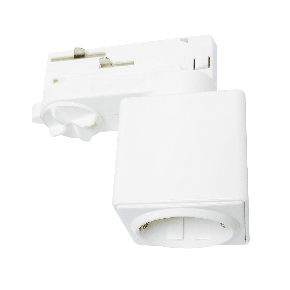 DOTLUX Socket unit for earthing contact plugs 3-phase for LINEAselect and TRACK tracks