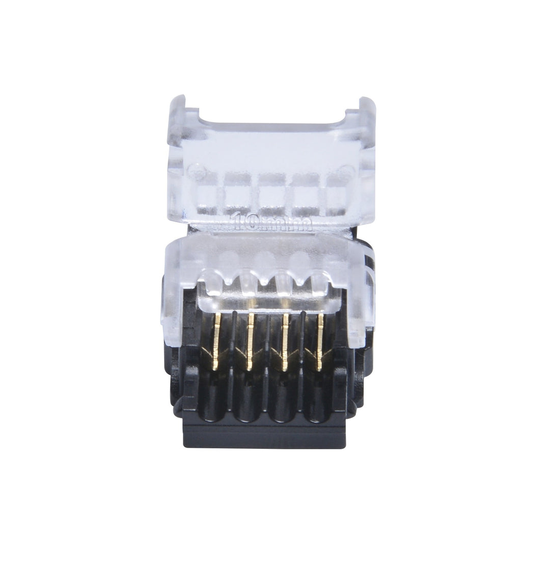 DOTLUX 4-pin terminal block connectors for 10mm RGB LED strips, IP20, set of 5.