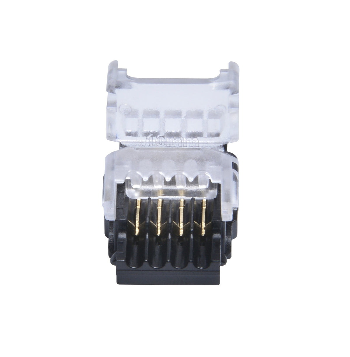 DOTLUX 4-pin terminal block connectors for 10mm RGB LED strips, IP20, set of 5.