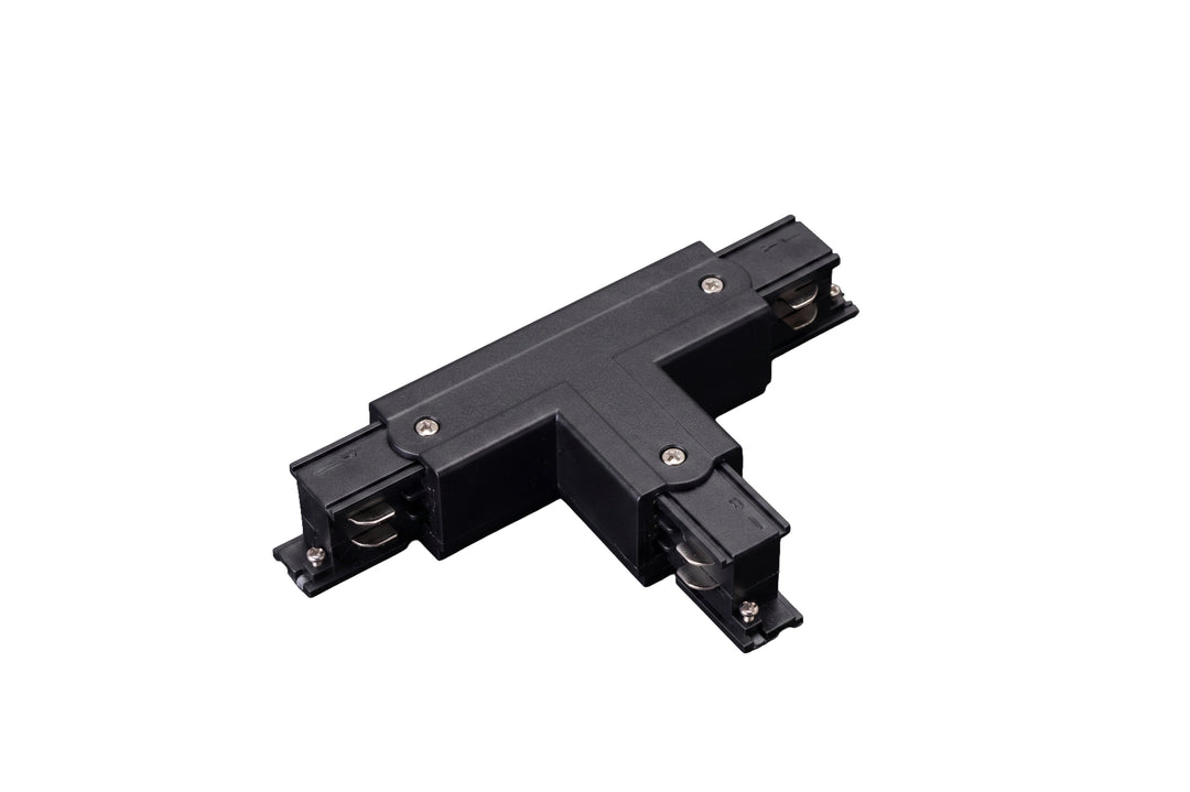 DOTLUX 3-phase T-connector, left 2, black