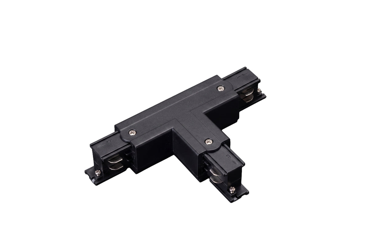 DOTLUX 3-phase T-connector, left 2, black