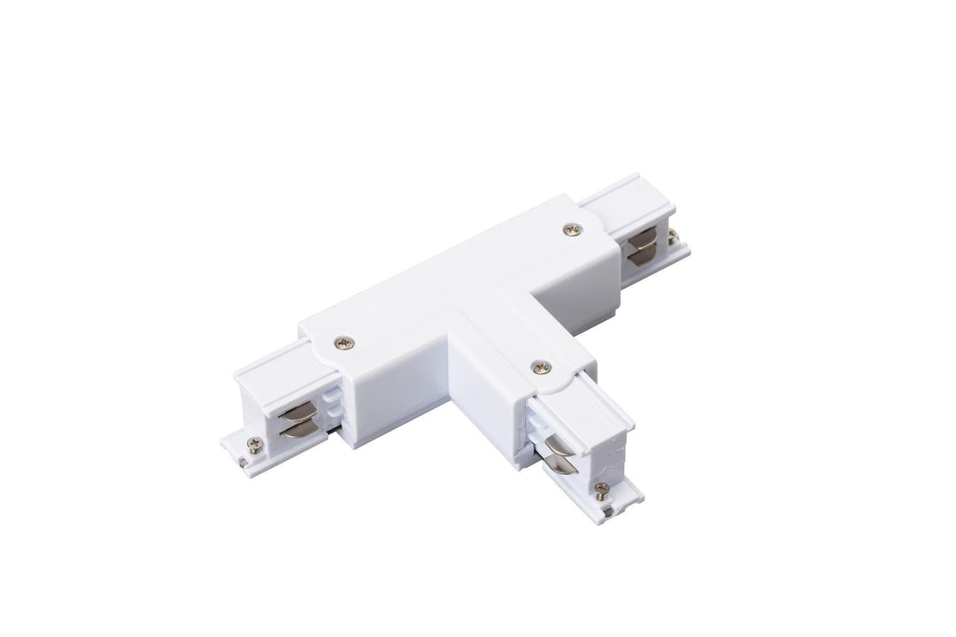 DOTLUX 3-phase T-connector, left 2, white