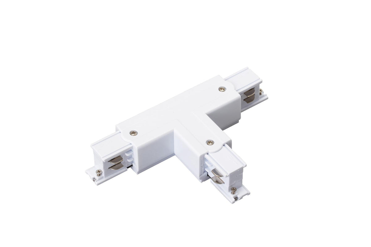 DOTLUX 3-phase T-connector, left 2, white