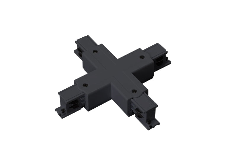 DOTLUX 3-phase cross connector, black