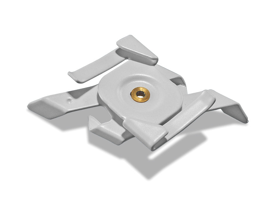 DOTLUX 3-phase track suspension for grid ceilings, white