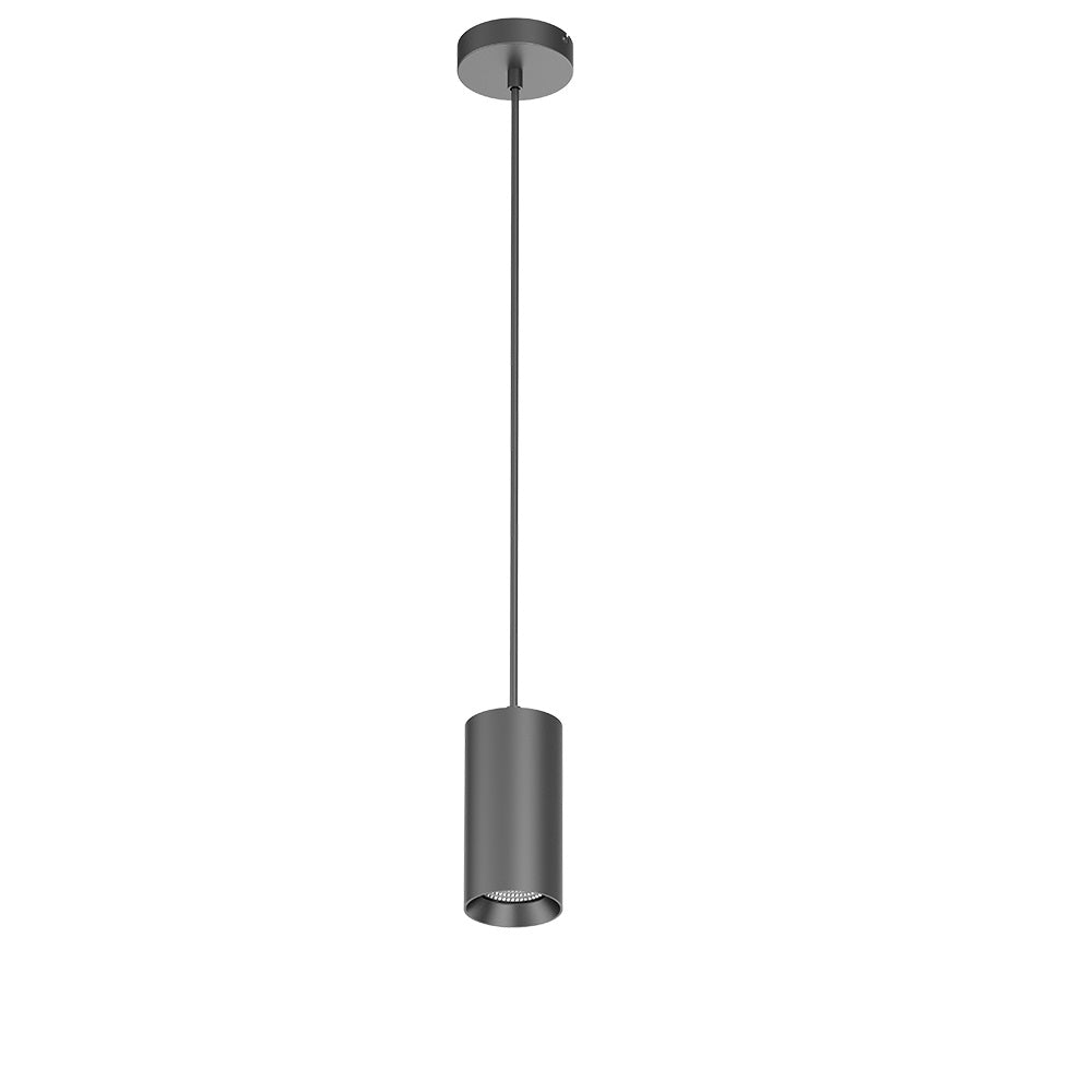 DOTLUX black suspension set for SLIMvario LED light Ø80x160mm 18W 3000K