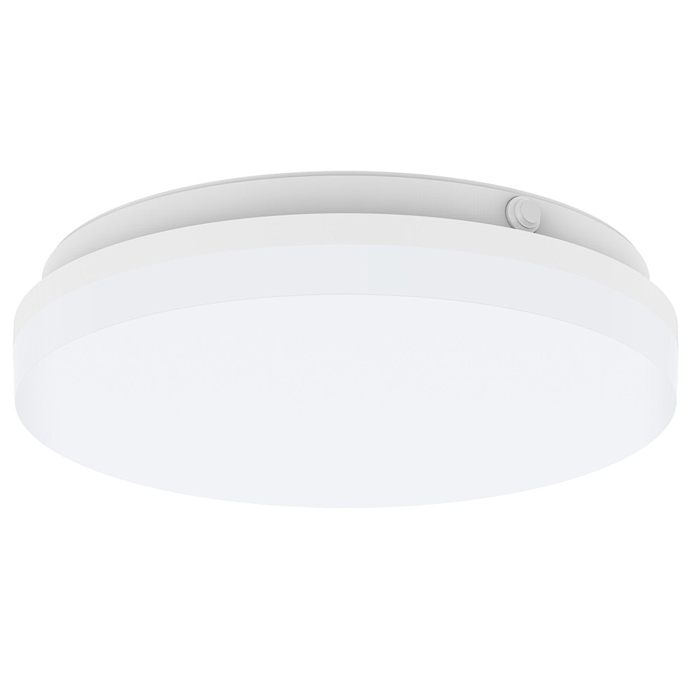 DOTLUX LED surface-mounted light SURFACEexit Ø300x62 22W 3000/4000/5700K COLORselect white with integrated battery