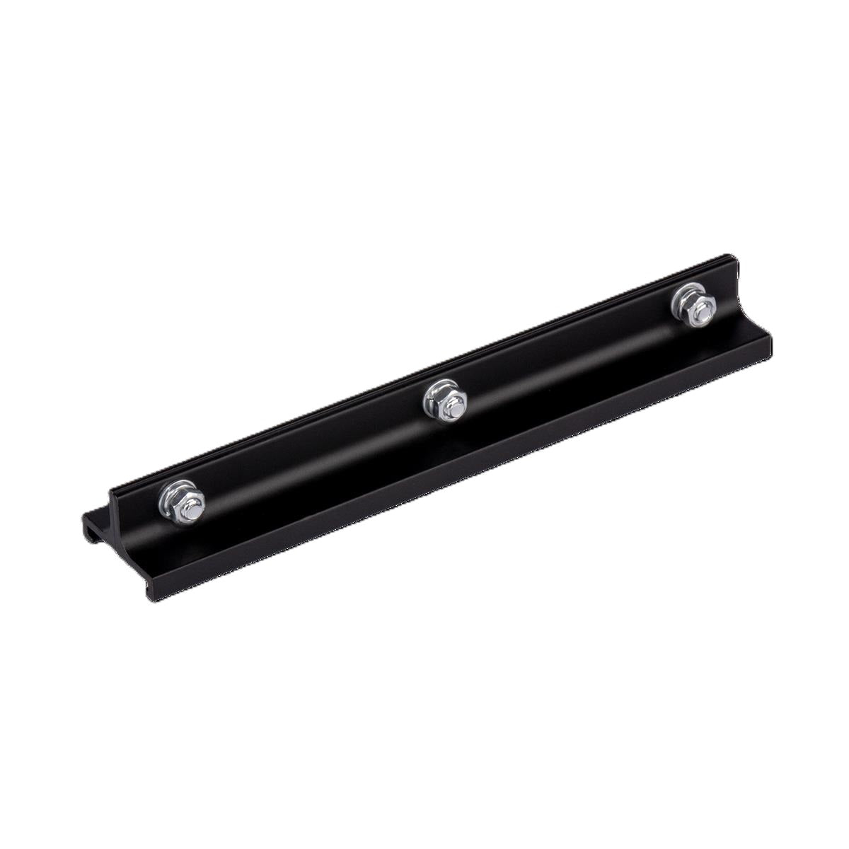 DOTLUX stiffening element for 3-phase rail connector, black