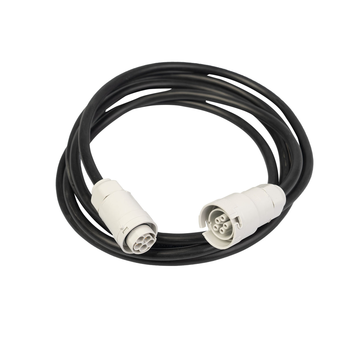DOTLUX HIGHFORCE connection cable with automatic phase change, non-dimmable, 3-phase, 5-pole, 5x1.5mm², plug/socket, 3m