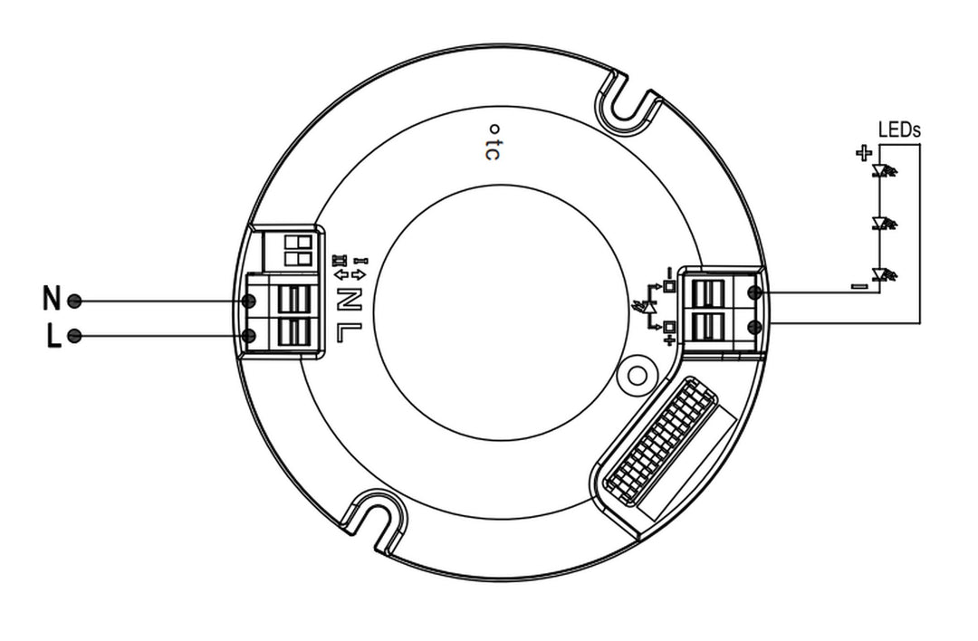 DOTLUX LED-Netzteil QUICK-FIXadapt CC 300-1050mA max.42 W