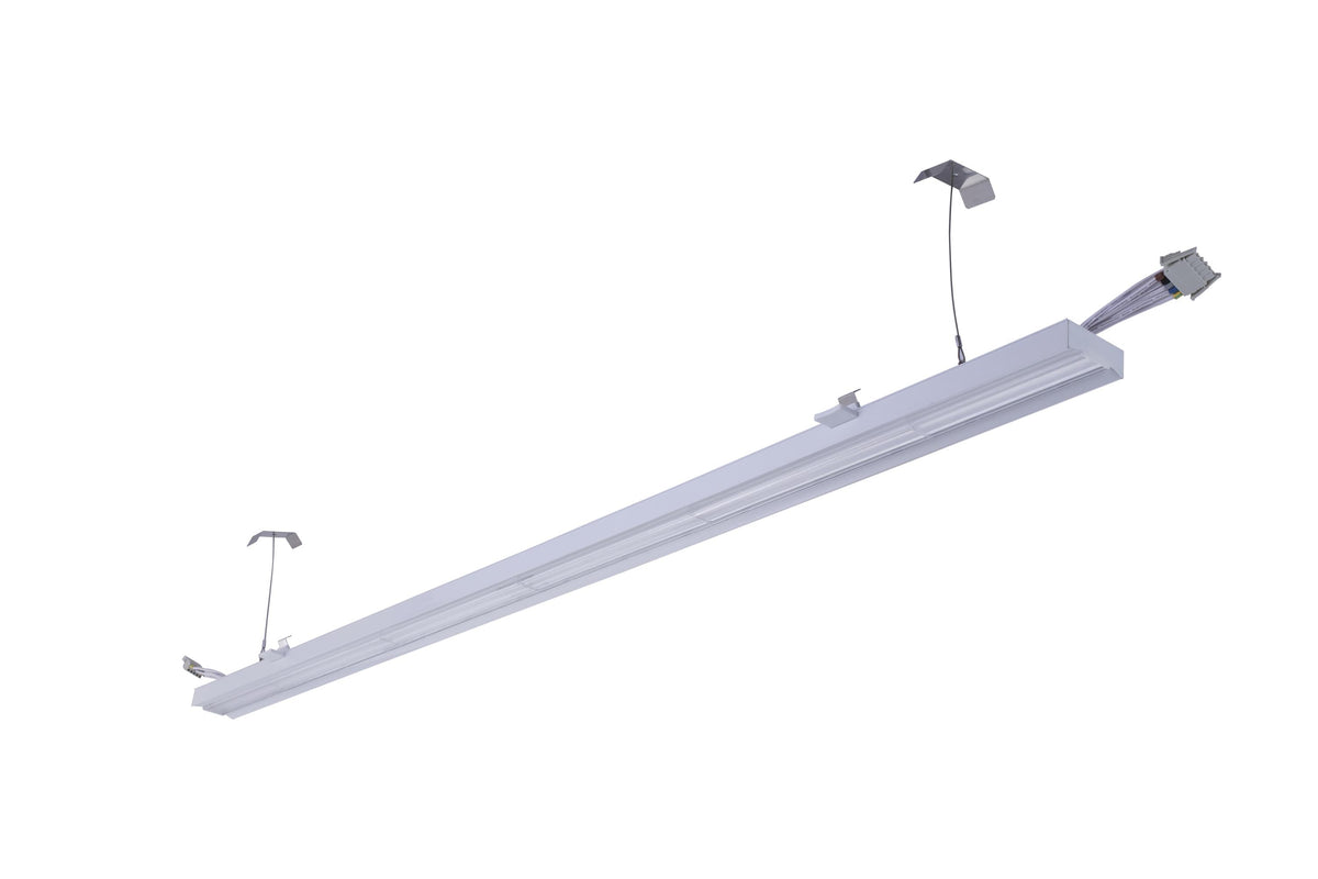 DOTLUX LED light insert LINEAlock 1437mm 25-75W 4000K dimmable 1-10V 90*110° with emergency light module