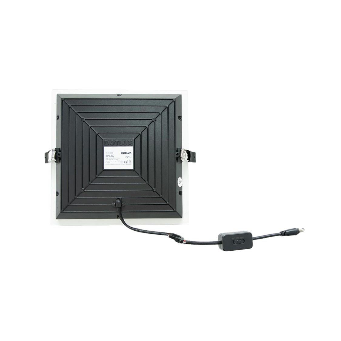 DOTLUX LED-Einbaupanel SQUAREip54 225x225mm IP54 18W COLORselect