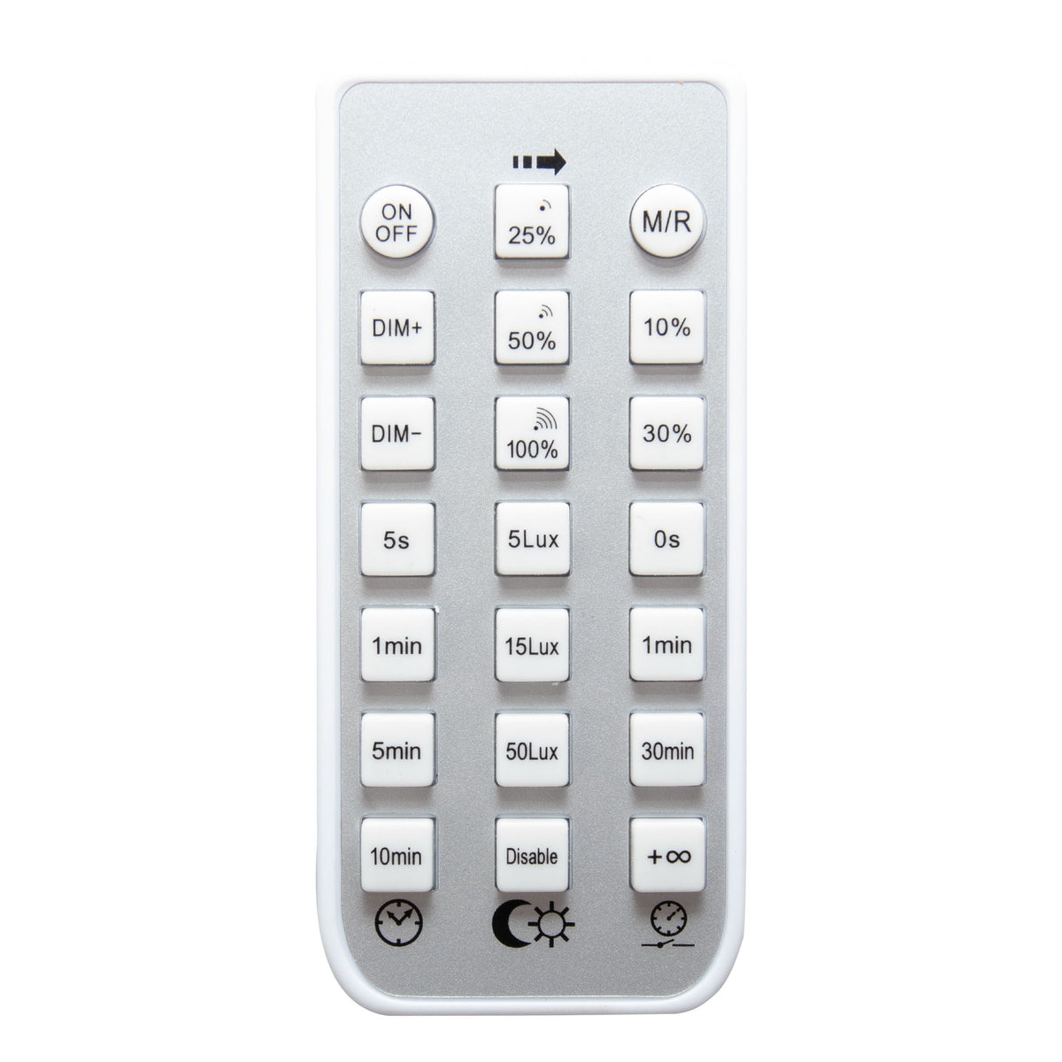 Fernbedienung für DOTLUX LED-Feuchtraumleuchte MISTRALsensor IP66 1540mm 39W 4000K gefrostet mit Radarsensor (2822-840120/2822-940120)