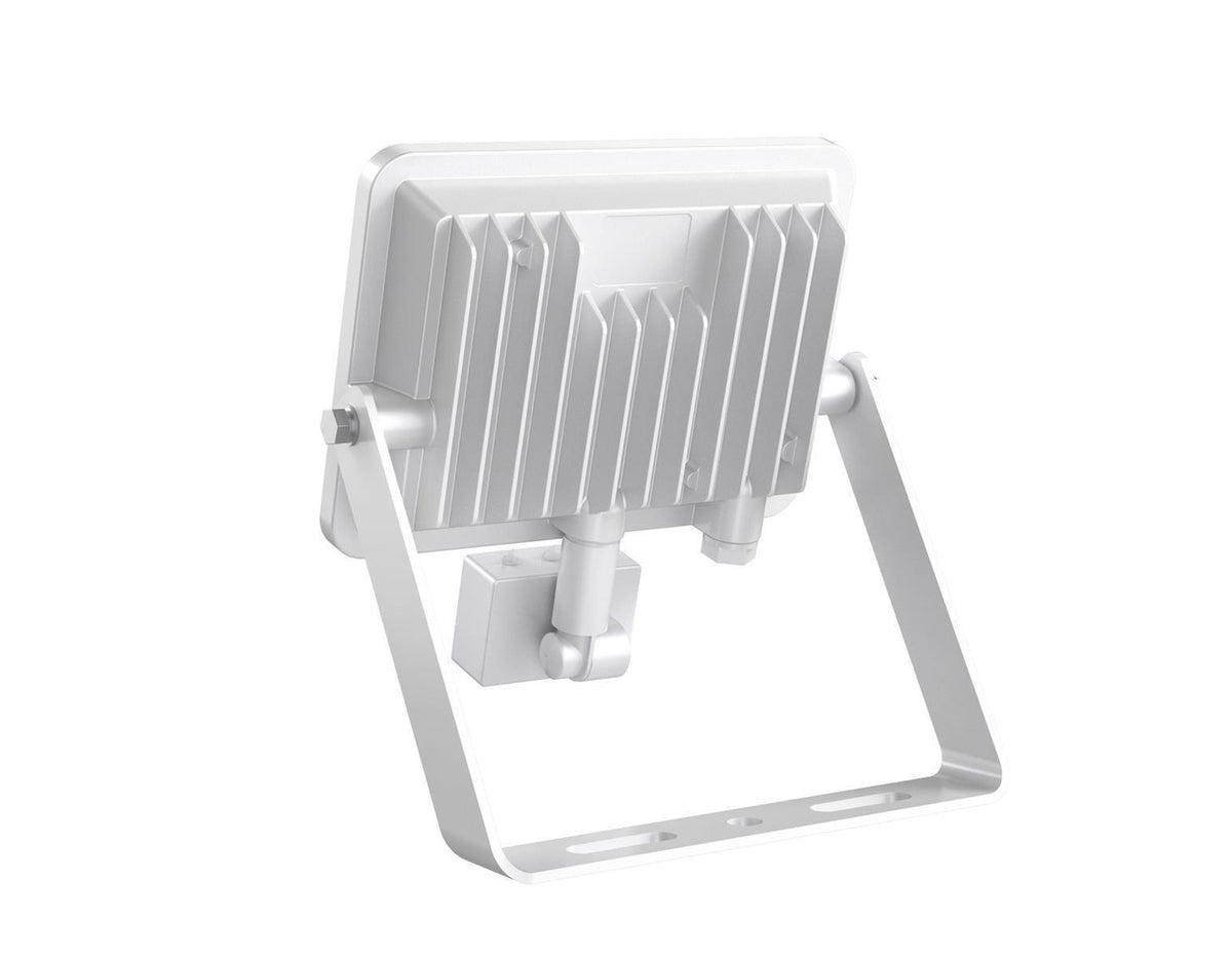 DOTLUX LED spotlight FLOORslim-sensor 50W 3000K white with PIR motion detector