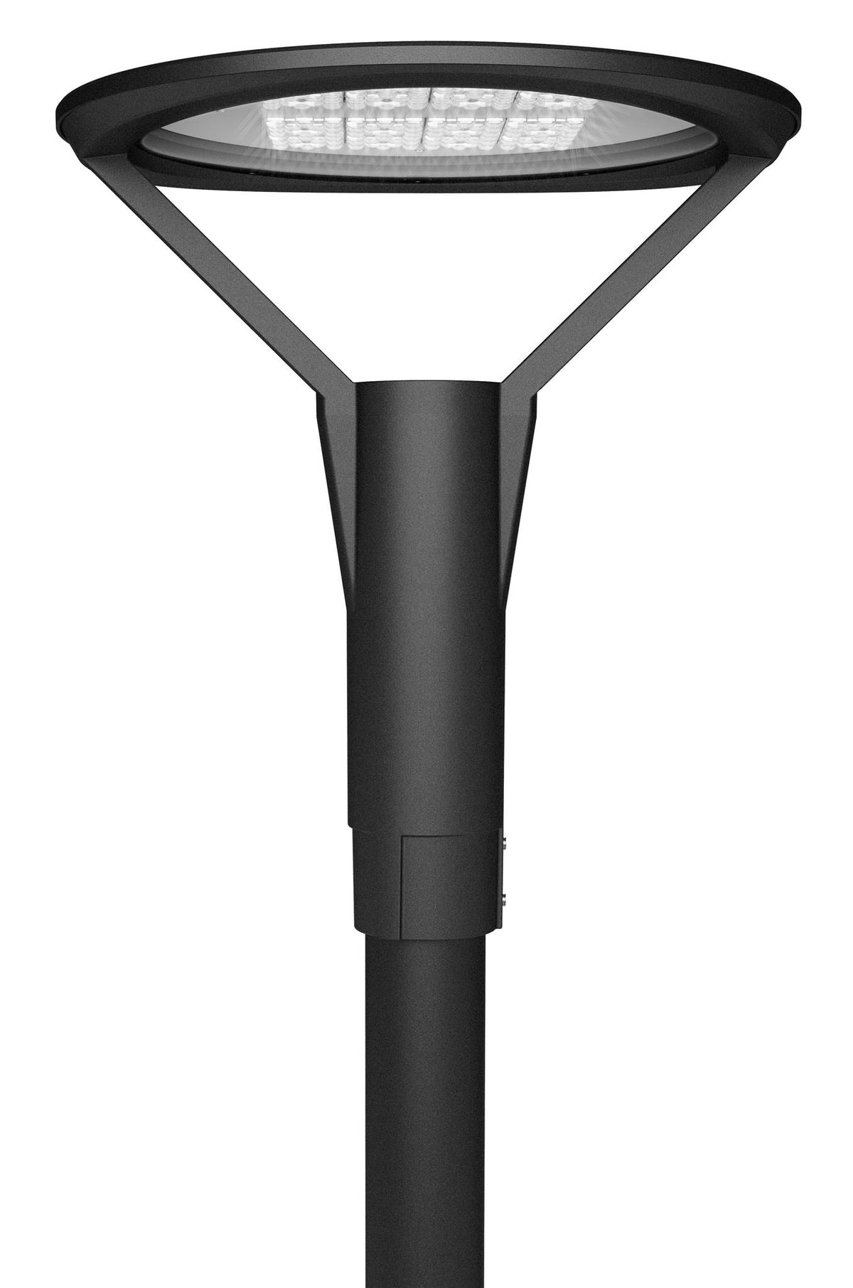 DOTLUX LED-Strassenleuchte PLAZA 100W 3000K 1-10V dimmbar POWERselect