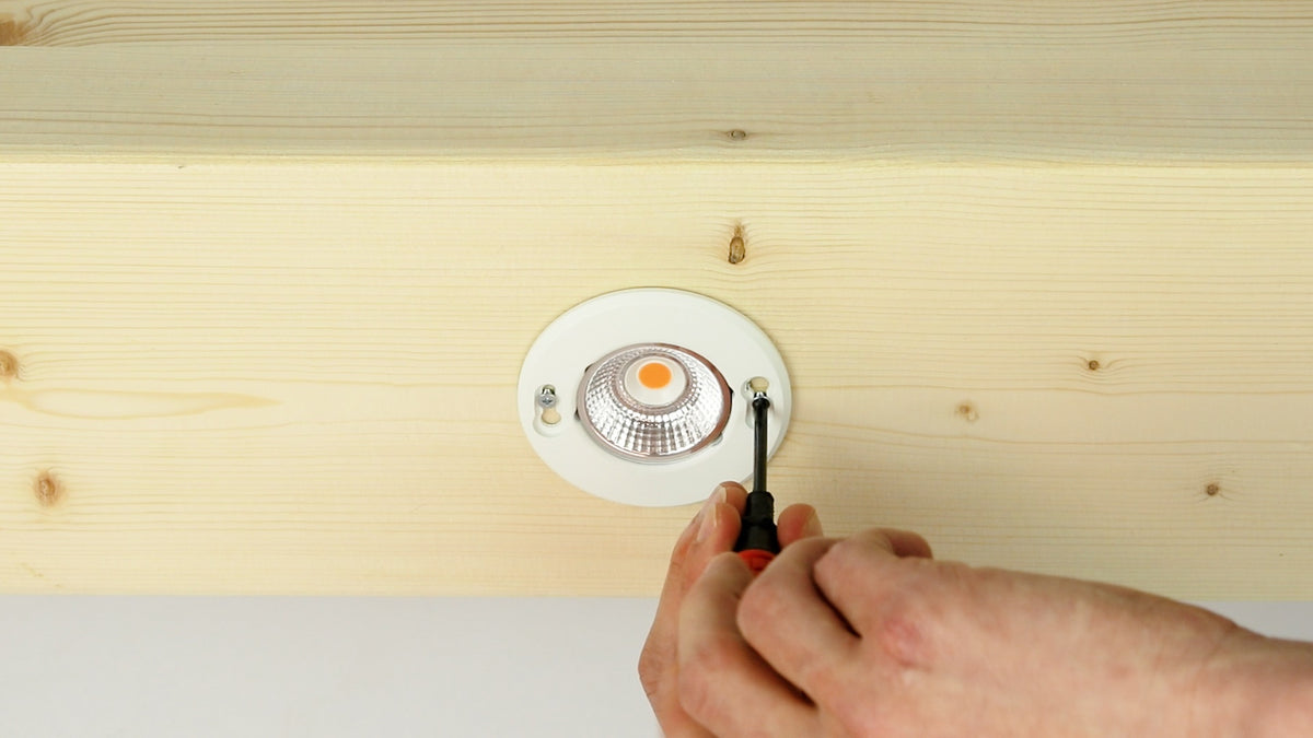 DOTLUX LED recessed light MULTISCREWplus 6W 4000K IP65 dimmable