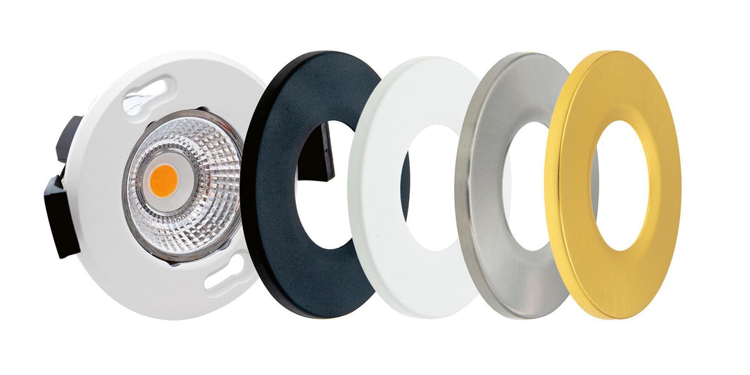 DOTLUX LED recessed light MULTISCREWplus 6W 4000K IP65 dimmable