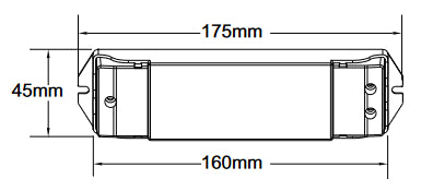 DOTLUX LED Radio Receiver/Dimmer Fusion Technology Triac Receiver 2.0A 1 Channel 100 - 240V AC