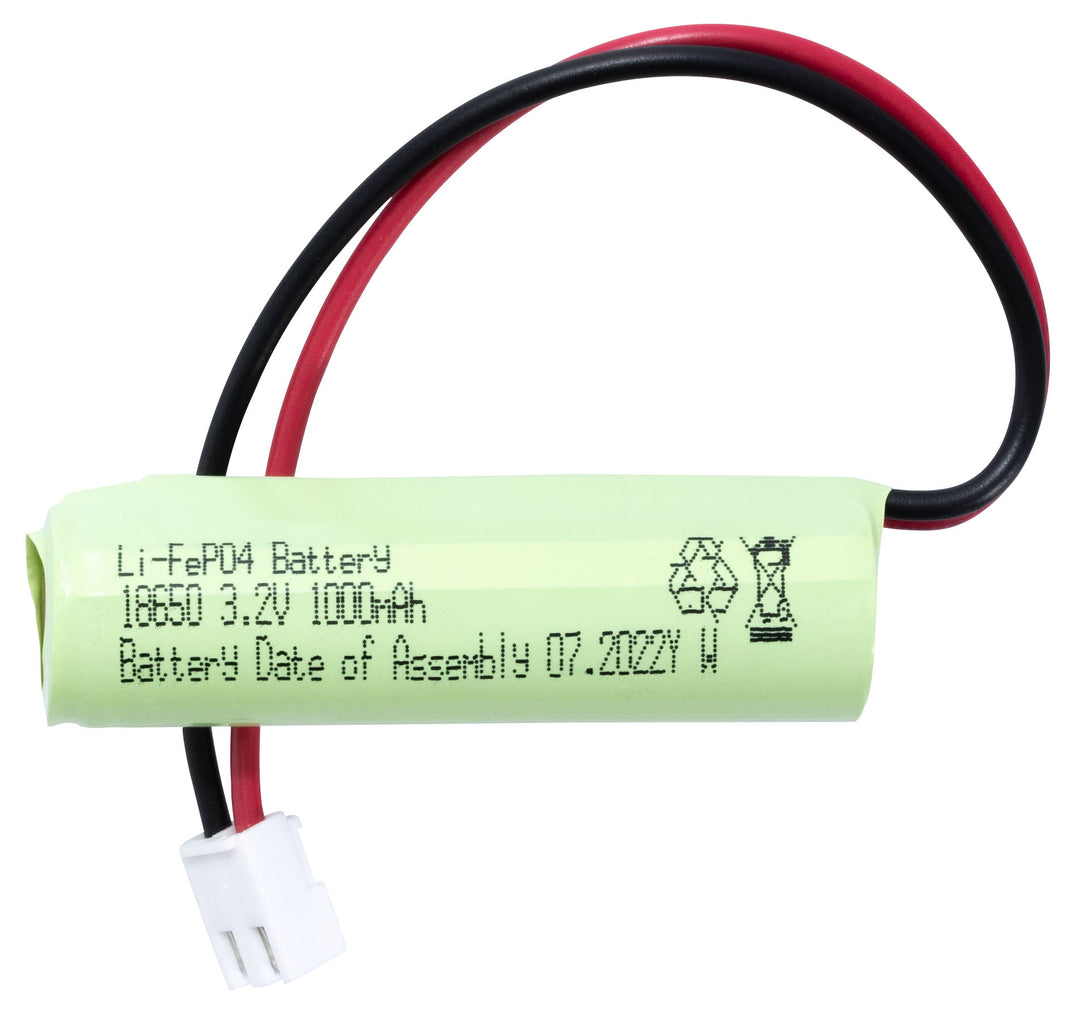 DOTLUX Ersatzakku für LED-Notleuchte EXITmulti (Artikel 3177-260120) und EXITflat (5406-1) Li-FePO4 3,2V 1000mAh