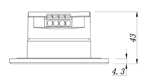 DOTLUX LED-Treppenleuchte EASYSTAIR 1,5 W 3000K weiß matt